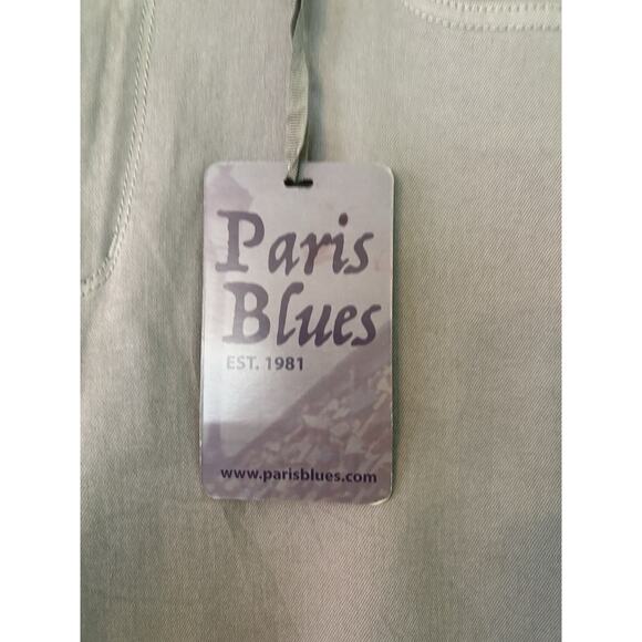 PARIS BLUES Women’s 14 Gray Denim Alexandra Slim Jeans 30x30 - Picture 4 of 5